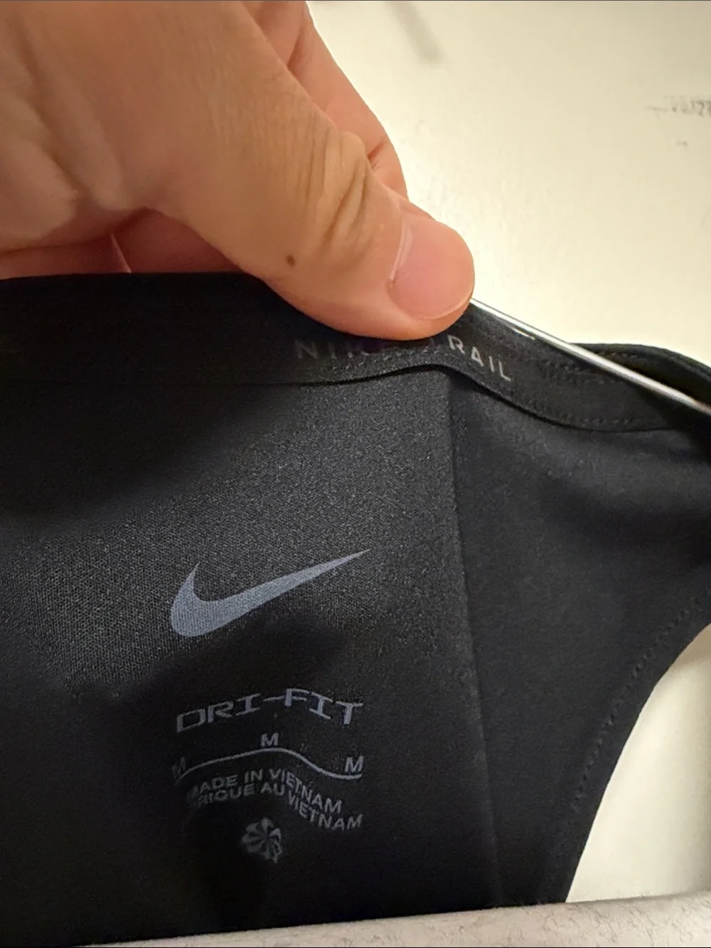 Nike Women's Black Trail Running Tank Top